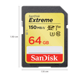 SanDisk Extreme SDXC 64GB Class 10 150MB/s Memory Card_2