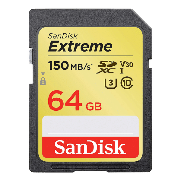 SanDisk Extreme SDXC 64GB Class 10 150MB/s Memory Card_1