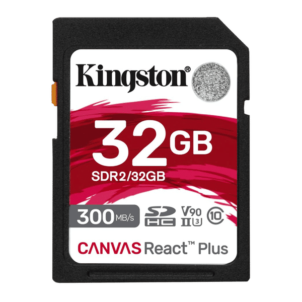 Kingston Canvas React Plus SDHC 32GB Class 10 300MB/s Memory Card_1