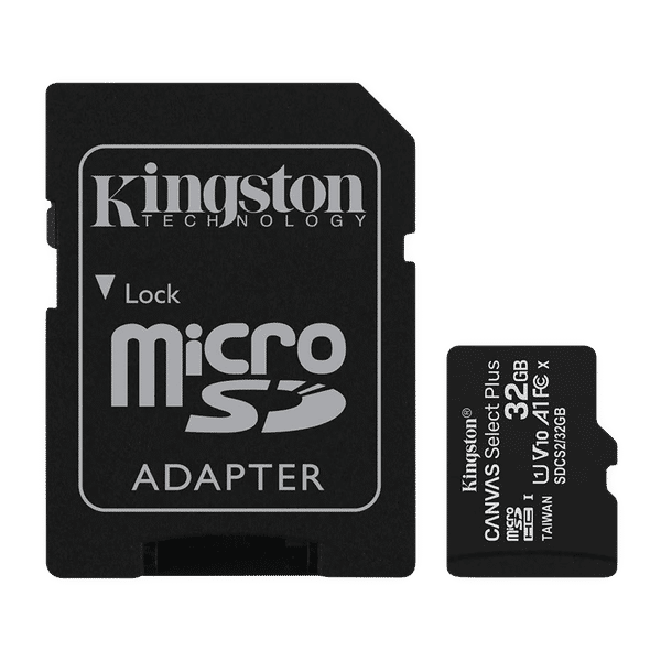 Kingston Canvas Select Plus MicroSDHC 32GB Class 10 100MB/s Memory Card_1