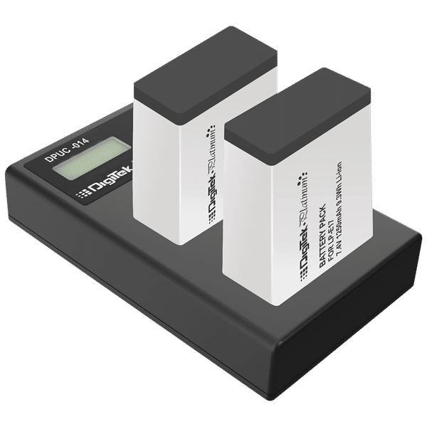 DigiTek Platinum DPUC 014D Camera Battery Charger Combo for LP-E17 (2-Ports)_1