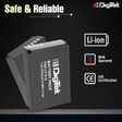 DigiTek LP-E12 875 mAh Li-ion Rechargeable Battery for EOS M Series, 100D, Rebel SL1 and PowerShot SX70 HS_3