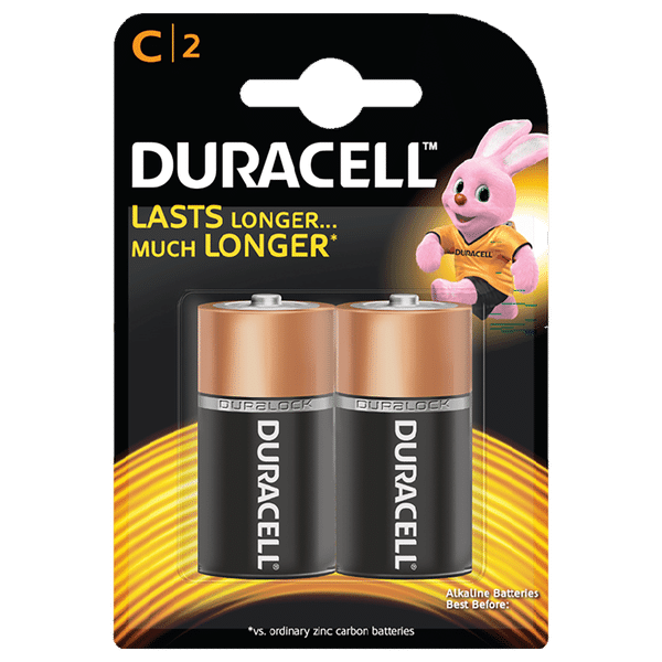 DURACELL C 2 1400 mAh Alkaline Battery (Pack of 2)_1