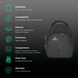 Mobius Focus Water Repellent Backpack Camera Bag for DSLR (Tripod Holder, Black)_2