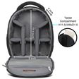Mobius Focus Water Repellent Backpack Camera Bag for DSLR (Tripod Holder, Black)_4