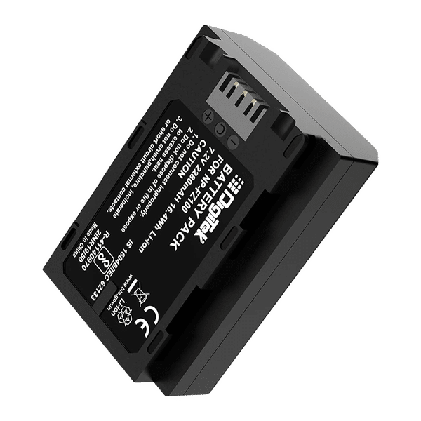 DigiTek FZ100 Platinum 2280 mAh Li-ion Rechargeable Battery for Alpha a9 II, a9, a7R IV and a7R III_1