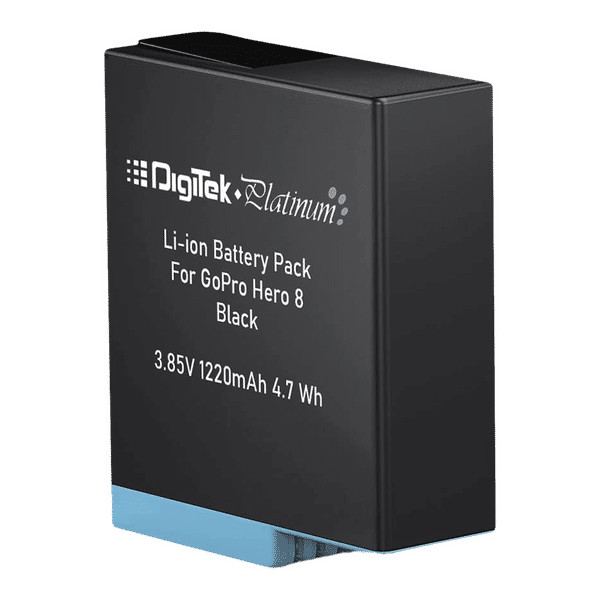 DigiTek DBG-8 1220 mAh Li-ion Rechargeable Battery for Hero8_1