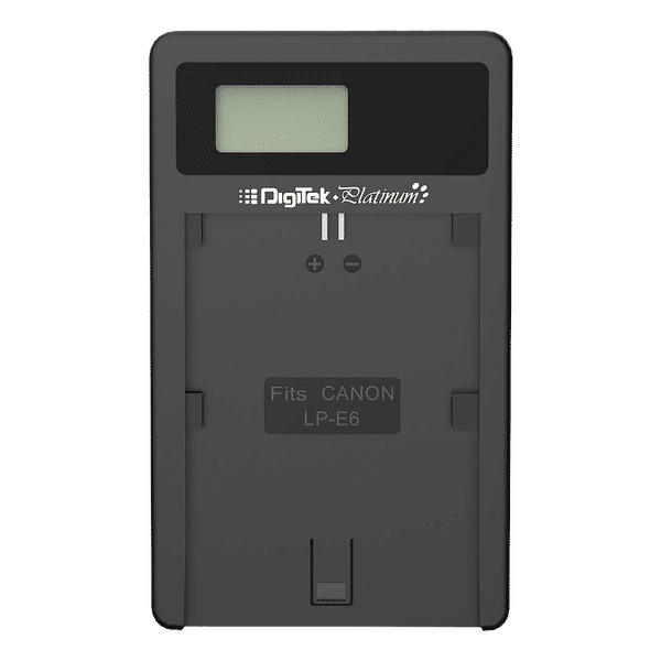 DigiTek Platinum DPUC 012S (LCD MU) Quick Camera Battery Charger for LP-E6 (Over Voltage Protection)_1