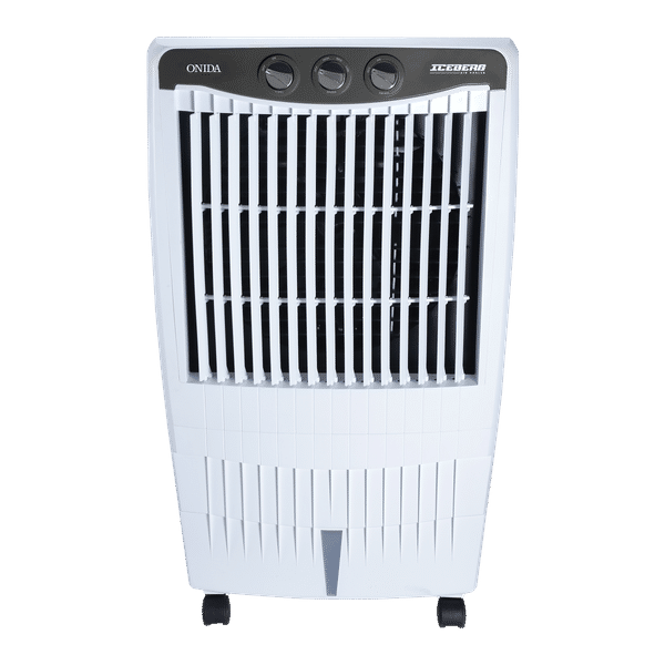 ONIDA 85 Litres Desert Air Cooler (Honeycomb Pads, DC85IDG, White)_1