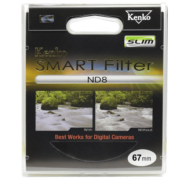 Kenko Smart ND8 67mm Camera Lens Neutral Density Filter (8 Filter Factor)_1