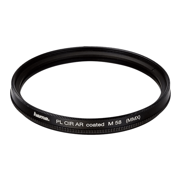 hama 72558 58mm Camera Lens Polarizer Filter (Two Layers AR Coating)_1