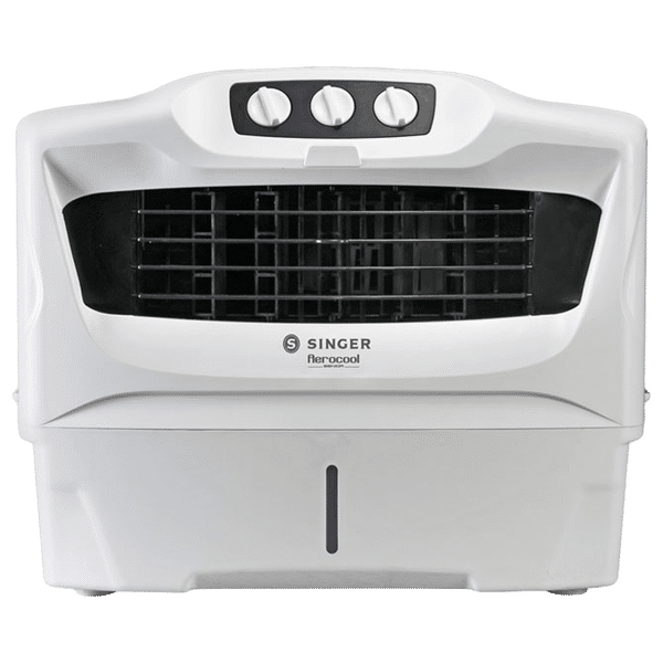 SINGER Aerocool Senior 50 Litres Window Air Cooler (3 Speed Selection, White)_1