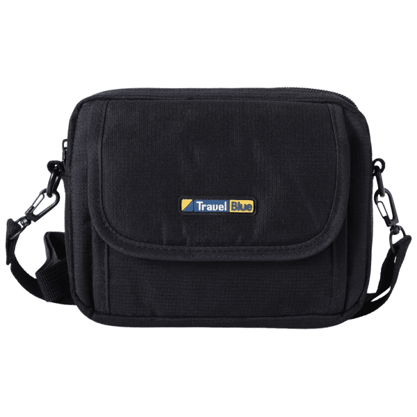 TRAVEL BLUE Polyester Tavel Bag (Compact Design, 840, Black)_1