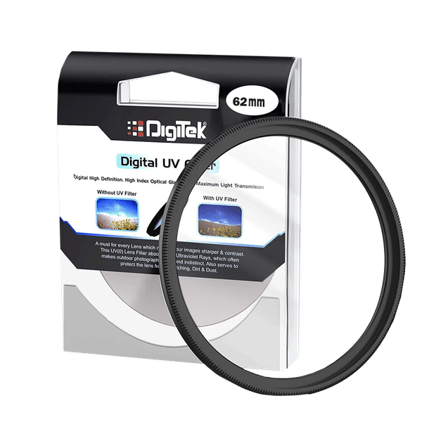 DigiTek 62mm Camera Lens UV Filter (Double Layer Coating)_1