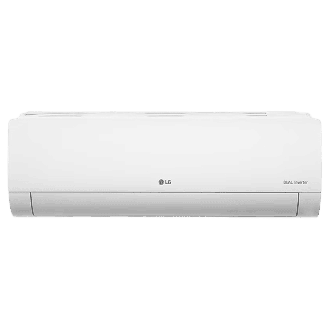 [For Tata Neu HDFC Bank Credit Cards] LG 6 in 1 Convertible 1 Ton 3 Star Dual Inverter Split AC (2023 Model, Copper Condenser, Clean and HD Filter, RS-Q12JNXE)