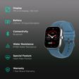 in base Urban Lite X Smartwatch with Activity Tracker (40.64mm IPS LCD Display, IPX68 Water Resistant, Blue Strap)_2
