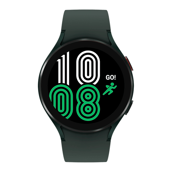 SAMSUNG Galaxy Watch4 GPS+Wi-Fi+Bluetooth Wear OS Smartwatch (44mm Super AMOLED Display, Water Resistant, Green Strap)_1