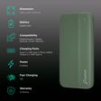 Pebble Volt Pro 10000 mAh Fast Charging Power Bank (1 Micro USB Type B, 1 Type C & 2 Type A Ports, Universal Compatibility, Military Green)_3