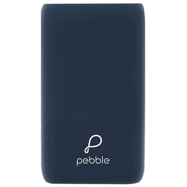 Pebble Rapid 10000 mAh 22.5W Fast Charging Power Bank (1 Micro USB Type B, 1 Type C & 1 Type A Ports, 10 Way Circuit Protection, Blue)_1