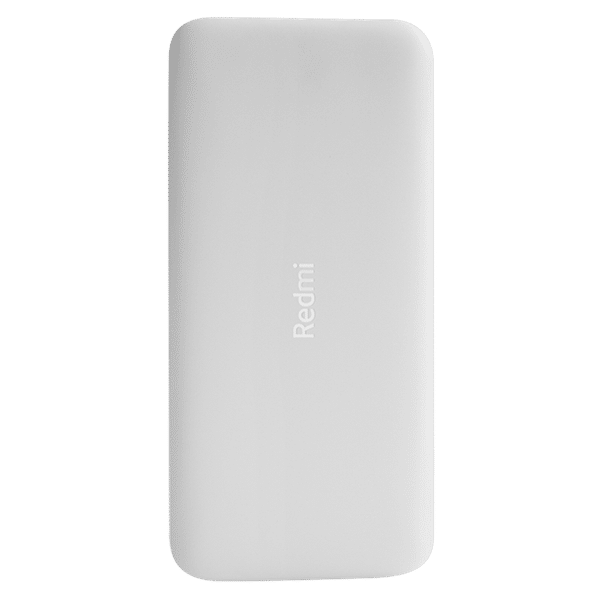 Redmi 20000 mAh 18W Fast Charging Power Bank (1 Micro USB Type B, 1 Type C & 2 Type A Ports, 12 Layers Protection, White)_1