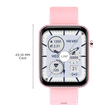 STYX NYX Smartwatch with Activity Tracker (43.1mm HD Display, IP67 Water Resistant, Blush Pink Strap)_3