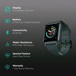 noise ColorFit Nav Smartwatch with Activity Tracker (35.56mm LCD Display, IP68 Water Resistant, Camo Green Strap)_2