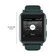 noise ColorFit Nav Smartwatch with Activity Tracker (35.56mm LCD Display, IP68 Water Resistant, Camo Green Strap)_3
