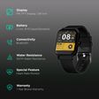 maxima Max Pro X1 Smartwatch with Activity Tracker (35mm IPS TFT Display, 3ATM Water Resistant, Midnight Black Strap)_2