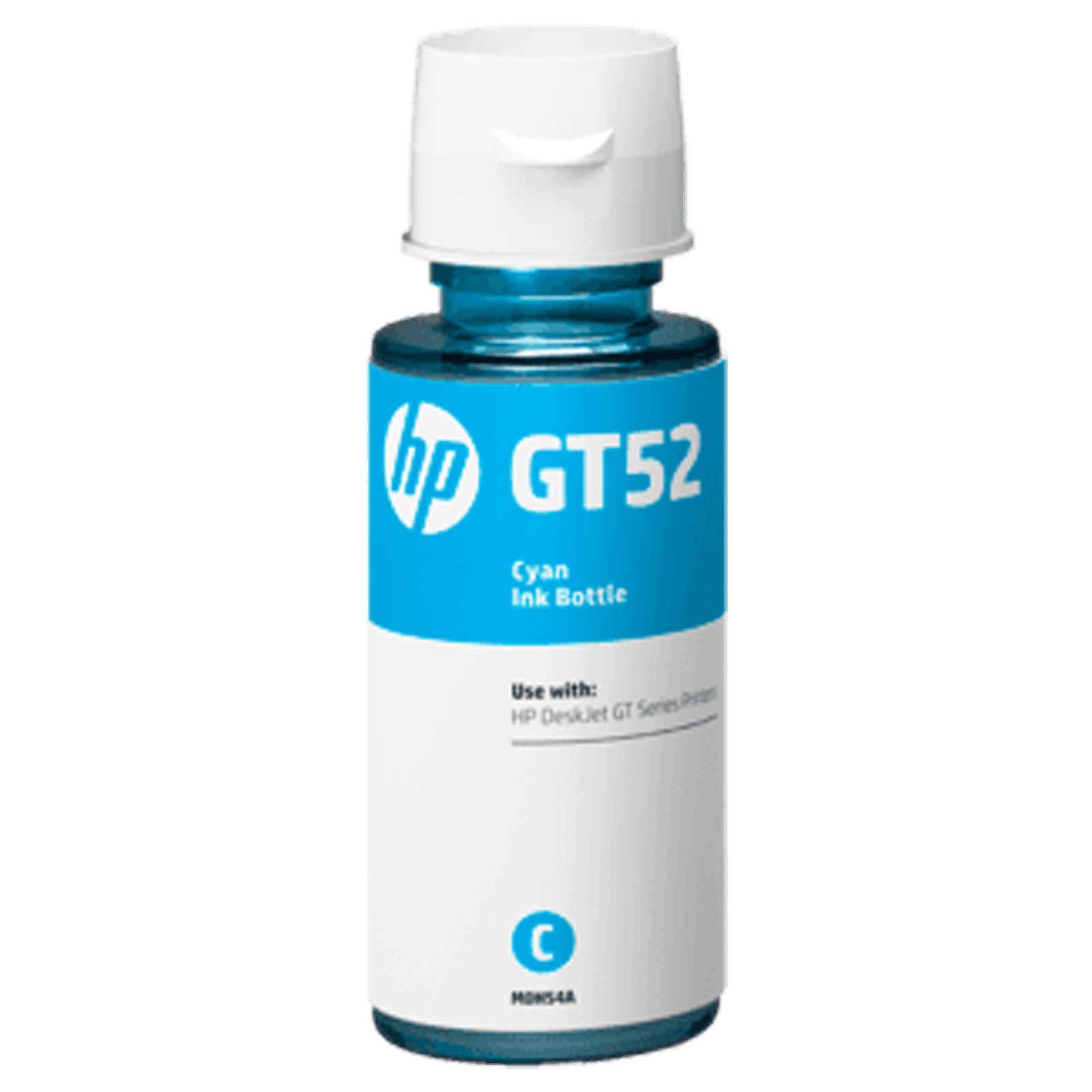 HP GT52 Original Ink Bottle (M0H56AA, Cyan)