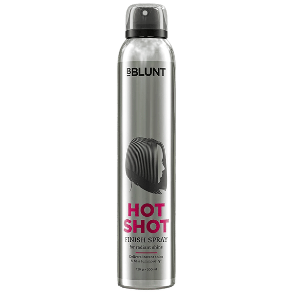 Bblunt Hot Shot 200ml Hair Spray (Radiant Shine, Multi Color)_1