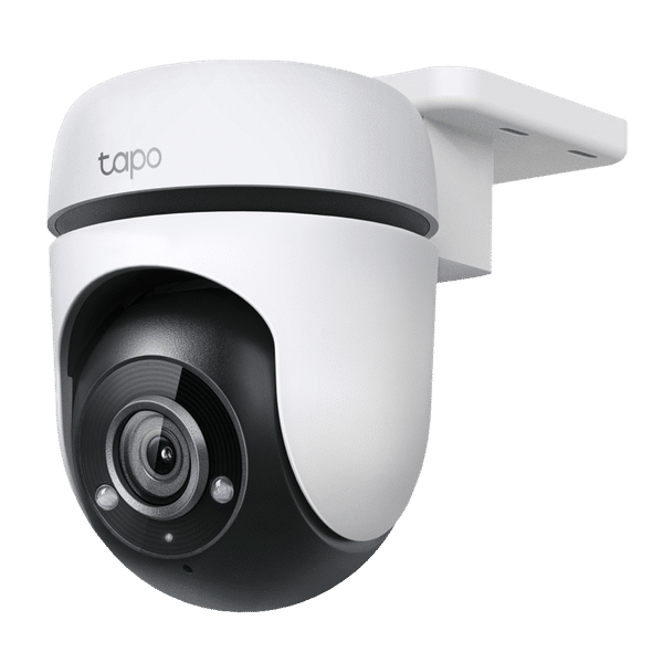 tp-link Tapo C500 Outdoor Pan/Tilt CCTV Security Camera (IP65 Weatherproof, White)_1