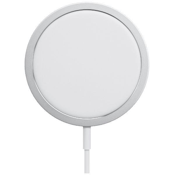 Apple 15W Wireless Charger for iPhone 14, 14 Pro, 13, 13 Pro, 12 and 12 Pro (Qi Charging, White)_1