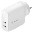 belkin BoostCharge 40W Type C 2-Port Fast Charger (Adapter Only, PD 3.0 Certified, White)_1