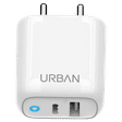 Inbase Urban Sprint 33W Type A & Type C 2-Port Fast Charger (Adapter Only, 9 Layers of Protection, White)_4