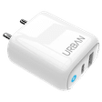 Inbase Urban Sprint 33W Type A & Type C 2-Port Fast Charger (Adapter Only, 9 Layers of Protection, White)_1