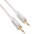 Profigold 3.5mm Aux to 3.5mm Aux 6.6 Feet (2M) Cable (Oxygen Free Copper, White)_3