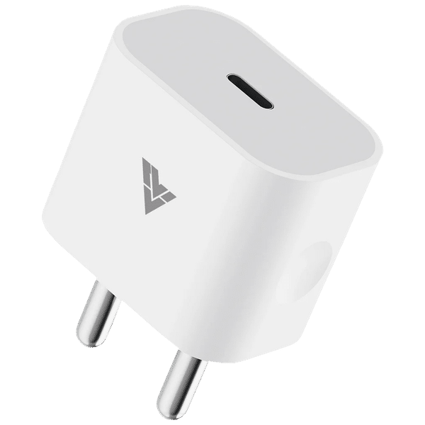 Vaku 20W Type C Fast Charger (Adapter Only, Comprehensive Protection, White)_1