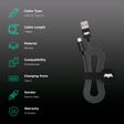 Macmerise Batman Type A to Type C 3.3 Feet (1M) Cable (MFi Certified, Multicolor)_2