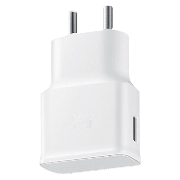 SAMSUNG 15W Type A Fast Charger (Adapter Only, Safe Charging Support, White)_1