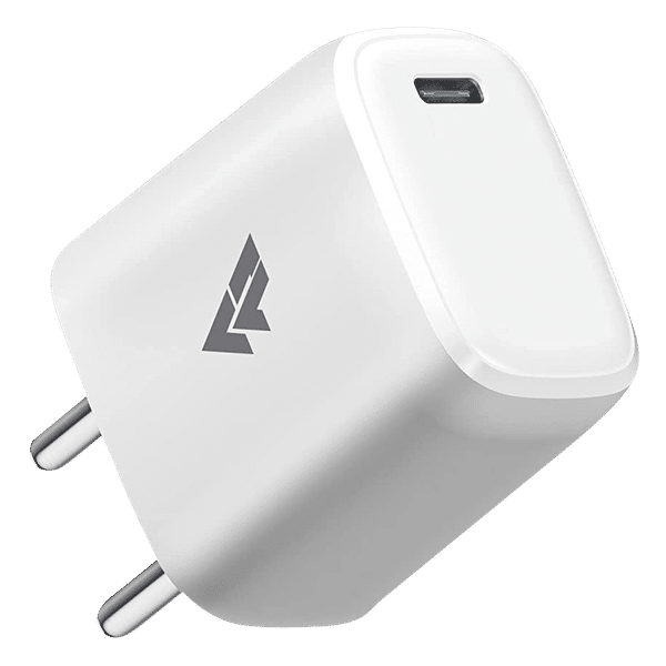 Vaku Neutron 30W Type C Fast Charger (Adapter Only, Multi Protocol Support, White)_1