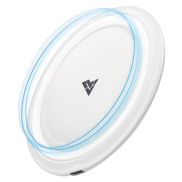 Vaku Mont Clad 15W Wireless Charger for Smartphones (Over Current Protection, White)_1