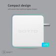 Sortd GaN 100W Type A & Type C 4-Port Fast Charger (Adapter Only, 13 Safety Protection, White)_4