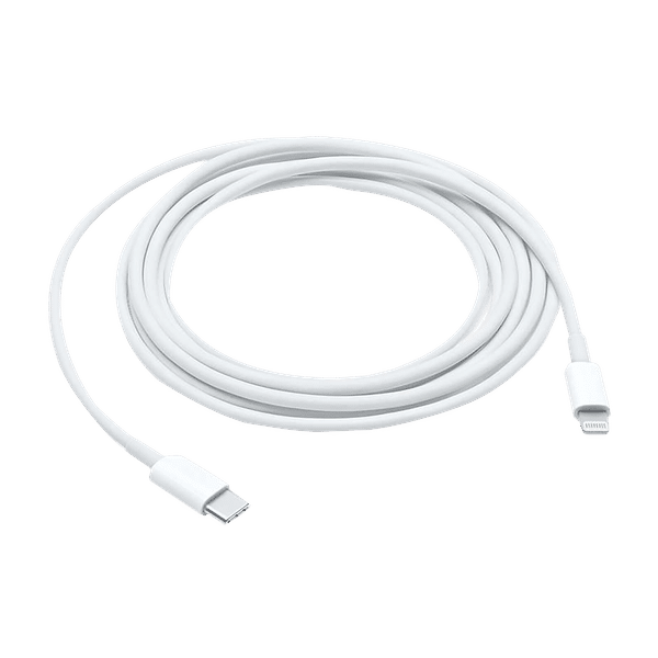 Apple Type C to Lightning 6.6 Feet (2M) Cable (Sync and Charge, White)_1