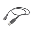 Hama Type A to Type C 3.3 Feet (1M) Cable (Optimised Internal Conductors, Black)_1