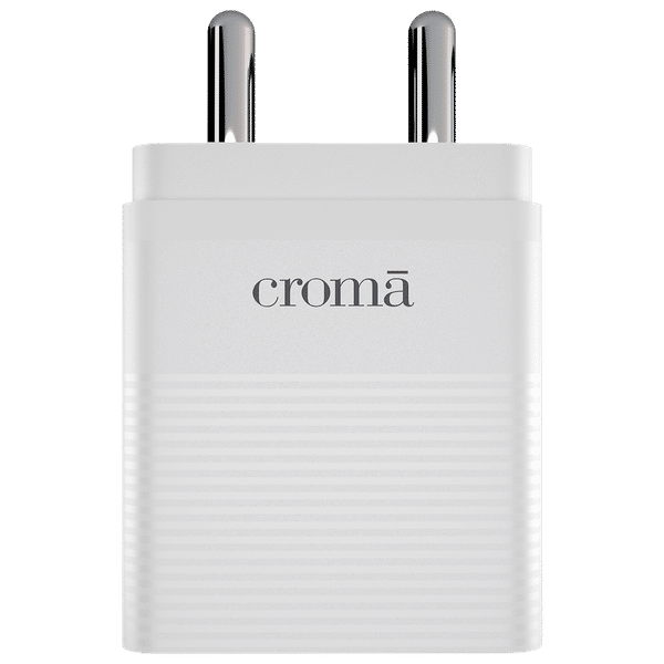 Croma 30W Type C Fast Charger (Adapter Only, Multiple Protection, White)_1
