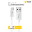 Inbase Type A 2-Port Fast Charger (Type A to Type C Cable, Multiple Protection, White)_4