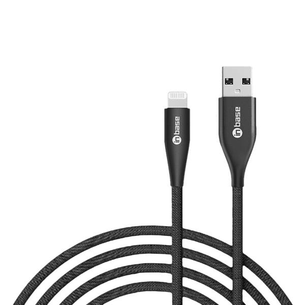 Inbase Type A to Lightning 4.9 Feet (1.5M) Cable (MFi Certified, Black)_1
