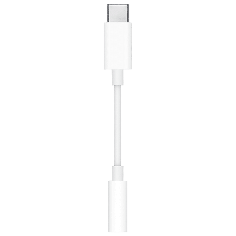 Buy Apple Type C to 3.5mm Aux Adapter (Premium Grade Material, White)  Online - Croma