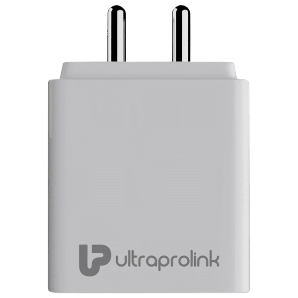 UltraProlink Boost 22.5W Type A & Type C 2-Port Fast Charger (Adapter Only, Multi Layer Protection, White)_1