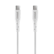 Croma Type C to Type C 6.6 Feet (2M) Cable (In-Built E-Mark Chip, White)_3